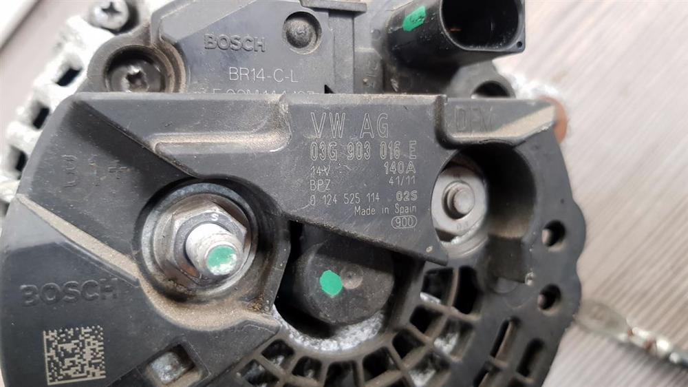 Alternator,03G903016E,Audi A4 B8 2.0 TDI CJCOtomobile.ro