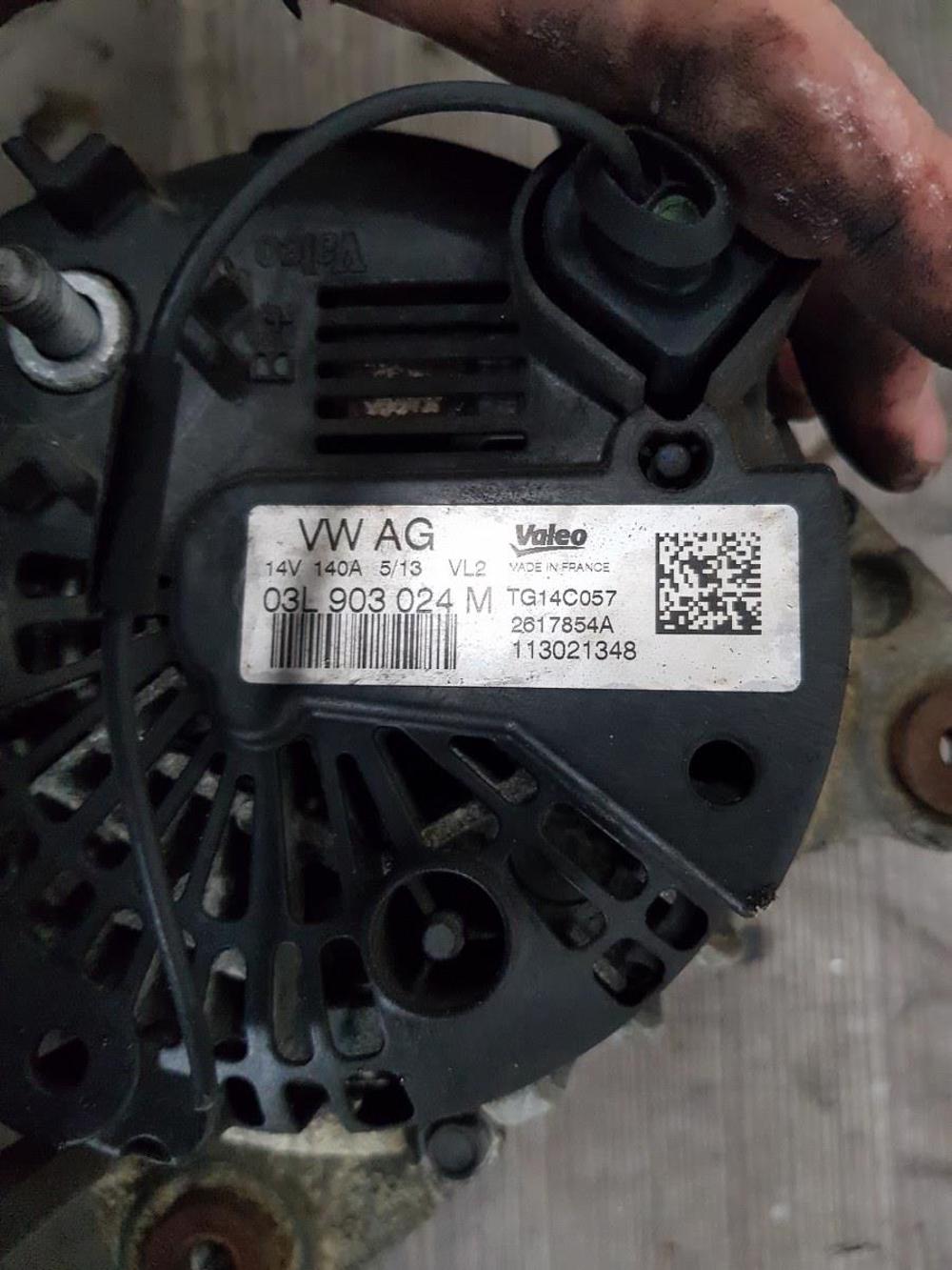 Alternator,03L903024M,Skoda Octavia 2 Facelift 1.6 TDIOtomobile.ro