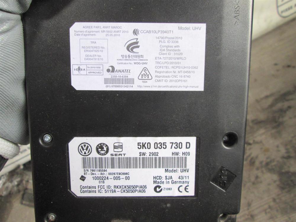 Modul Bluetooth,5K0035730D,VW Jetta Mk6Otomobile.ro