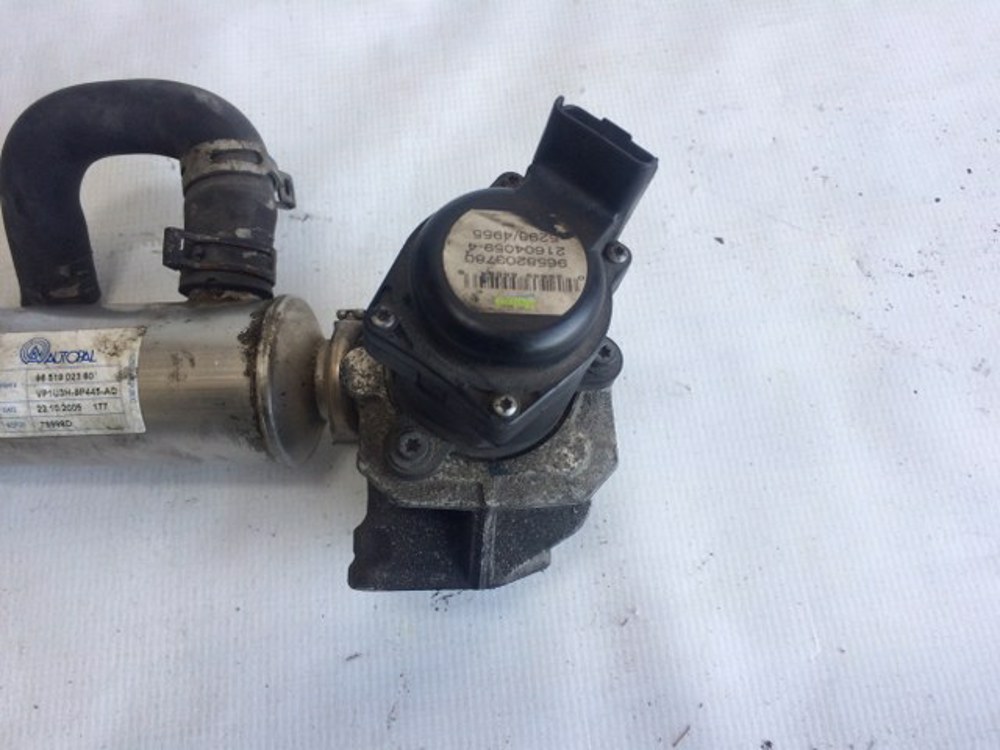 EGR Valvola 9658203780 - Ricambio Per Ford Fiesta 1.4 TDCi, Citroen C3 1.4 HDi, Peugeot 1007 1.4 HDi