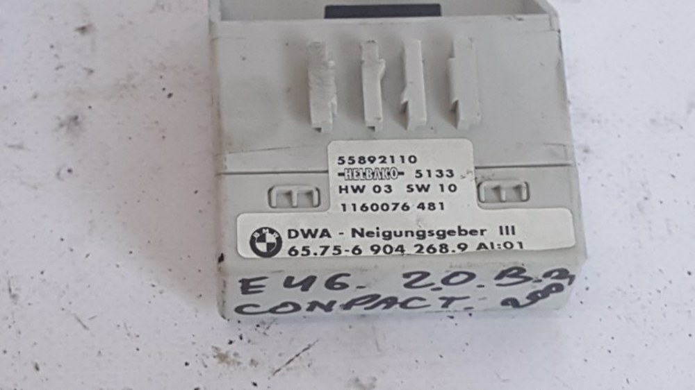 Modul Tilt Sensor Alarm,69042689,Bmw E46Otomobile.ro