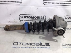 Ansamblu telescop cu arc si flansa stanga spate VW Touareg 2.5 TDI 4X4: 7L0512345